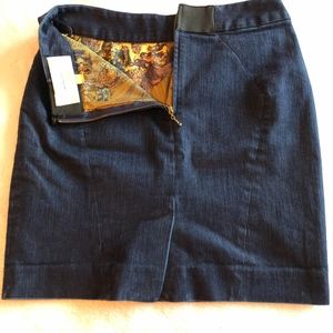 Anthropologie Leirsdottir denim skirt
